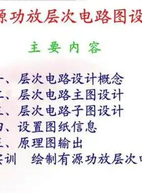 protel dxp 2004视频教程电子电路板设计零基础学习视频教学
