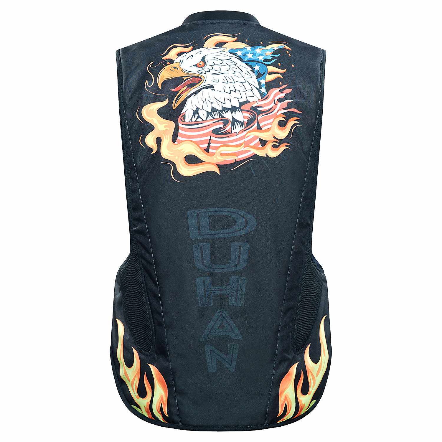 正品杜汉摩托车安全气囊马甲摩旅骑行反光气囊背心气囊骑行服