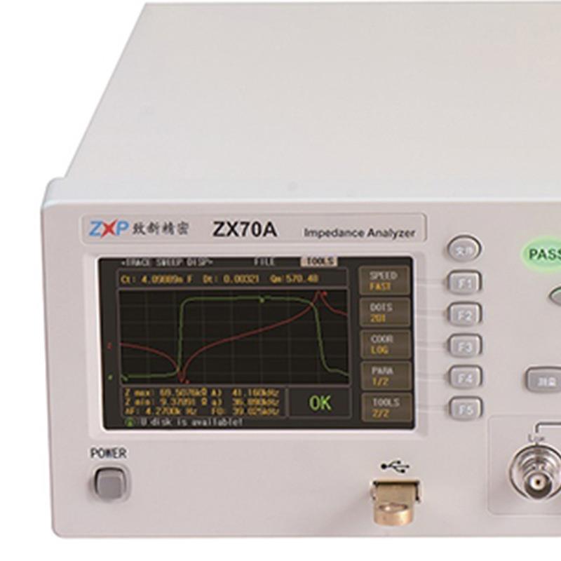 仪ZXP ZX70A_1M超阻抗分析仪 换器测试参数能测试仪1声MHz
