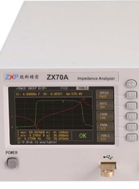 仪ZXP ZX70A_1M超阻抗分析仪 换器测试参数能测试仪1声MHz