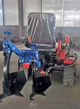 走式旋耕机IZN机开沟培土田管理履带园施肥除草行微耕机