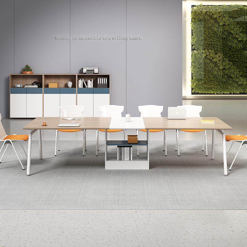 办公室家具小型会议桌桌无品牌/长简约作现代开会长方桌形办公桌