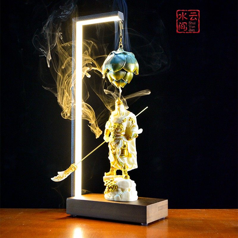 新中式创意倒流香香薰炉摆件