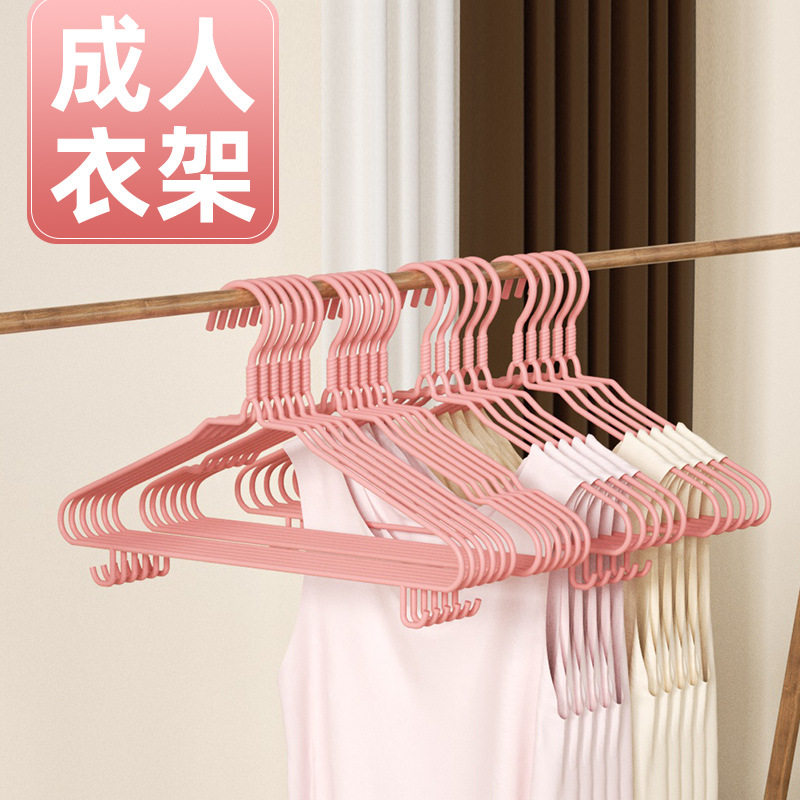 德国精工加粗款防滑衣架家用衣撑子无痕衣挂晾晒衣架子收纳挂钩宿