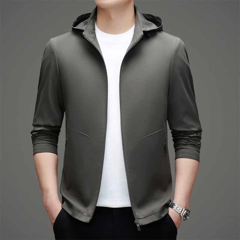 恒源祥男士连帽休闲外套多色可选透气顺滑立体剪裁简约夹克,男装,风衣,淘宝优惠券,粉丝福利购,淘宝优惠卷