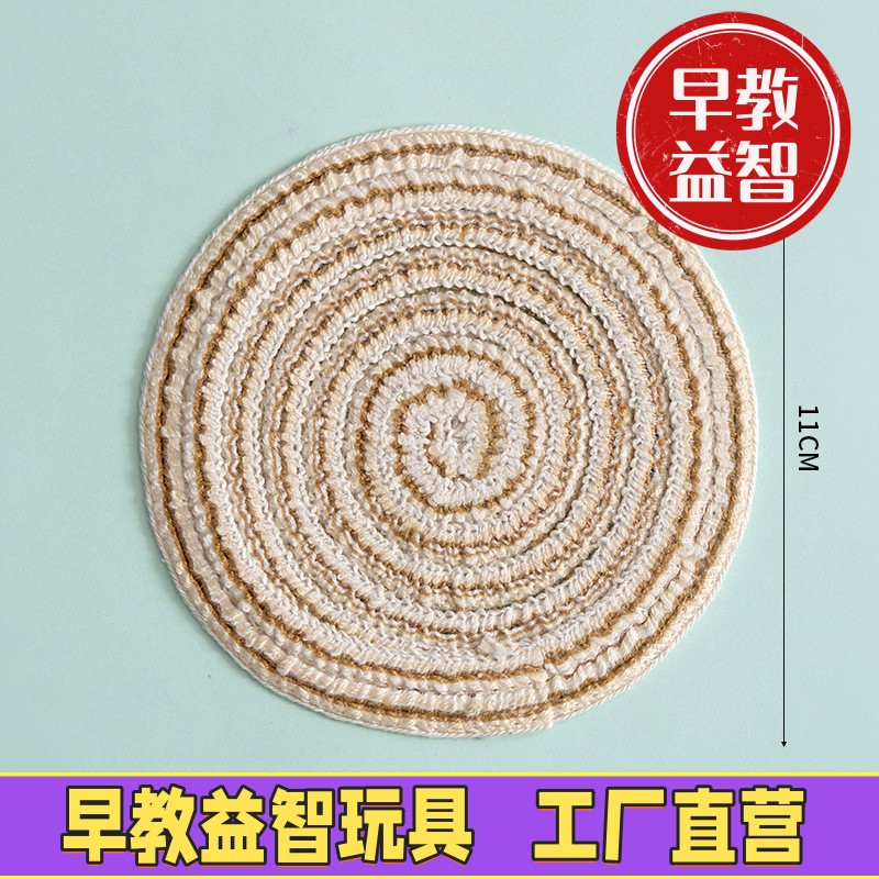 餐垫杯垫隔热垫ins北欧水壶垫子家用防烫菜盘碗垫西餐桌垫花ZJ05