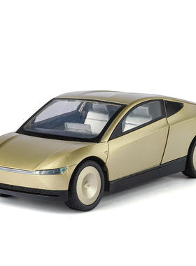 新款1:24ROBOTAXI合金汽车模型收藏玩具仿真新能源概念车