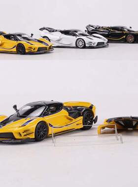 新款 Littletoy 1:64FXXK EVO 开后盖仿真合金汽车模型