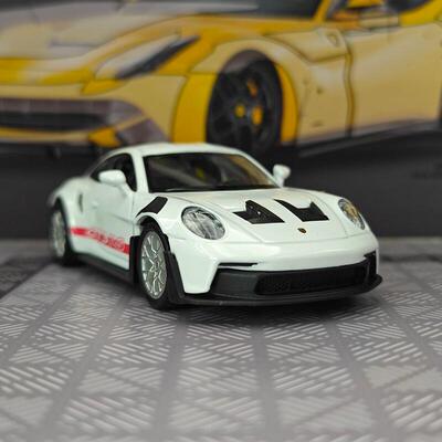 新款 马珂垯仿真911 GT3 RS合金汽车模型玩具车男孩赛车