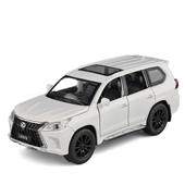 32雷克萨斯LX570合金汽车模型 新款 仿真声光摆件儿童玩具车