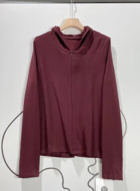 【潇潇】长56  新款连帽卫女士连帽上衣Q230224