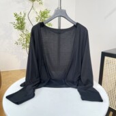 潇潇&可机洗&防晒衣 新款 空调衫 长46.5 夏季 开衫 WS649