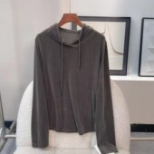 帽衫 Q230343 春季 新款 潇潇 衣长55