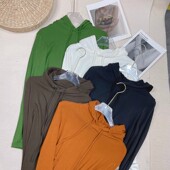 高弹连帽天丝打底WS85 秒瘦20斤 嘟嘟粉丝专享 衣长56