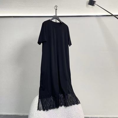 美国文艺落肩直邮圆领日单上装