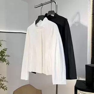 新款 潇潇 长53 可机洗 上衣WS633 无重量纯棉风衣