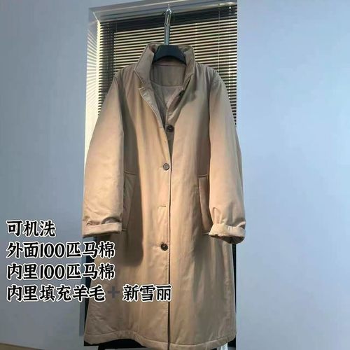 潇潇丨主理人外套丨可机洗 无声音无静电 丨穿到-5℃ 长101 WS710