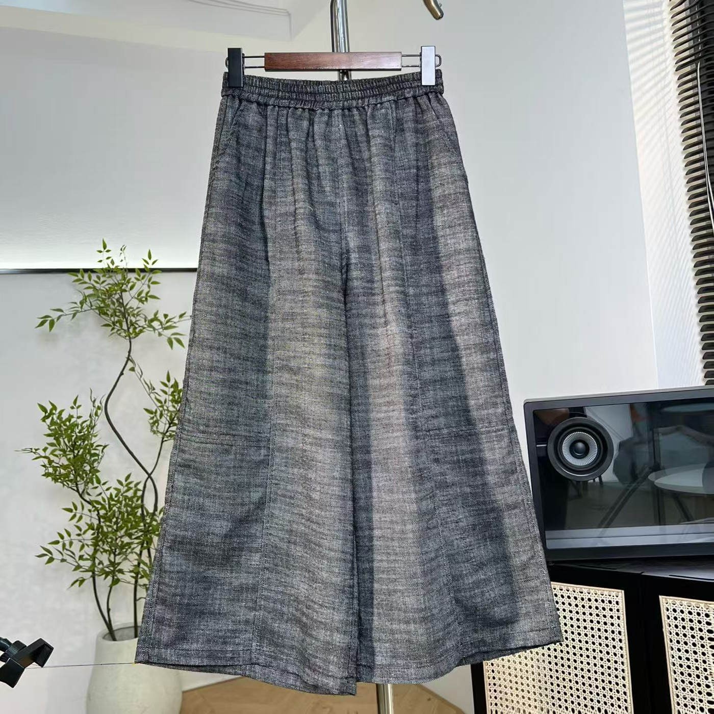 【潇潇&8分A字裤&可机洗&限量版】长84  新款女裤Q250923