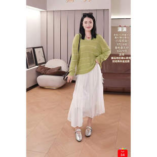 衣长59 莱赛尔天丝针织上衣 2019 潇潇&不显汗渍