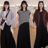 长86新款 潇潇&生日打浪裙&可以穿到三伏天&高色牢 半裙Q250920