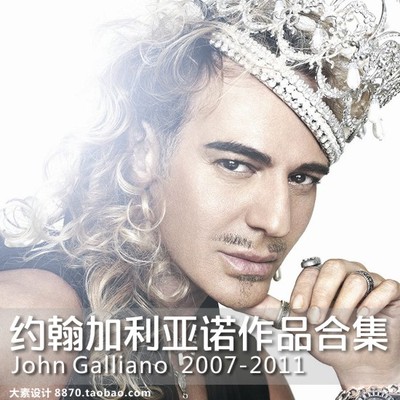 约翰 加利亚诺John Galliano服装设计高级定制时装秀高清图片素材