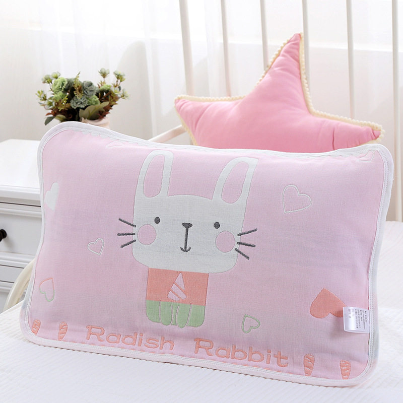 儿童枕巾透气吸汗柔软亲肤