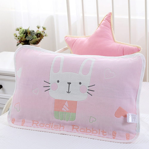 儿童枕巾透气吸汗柔软亲肤