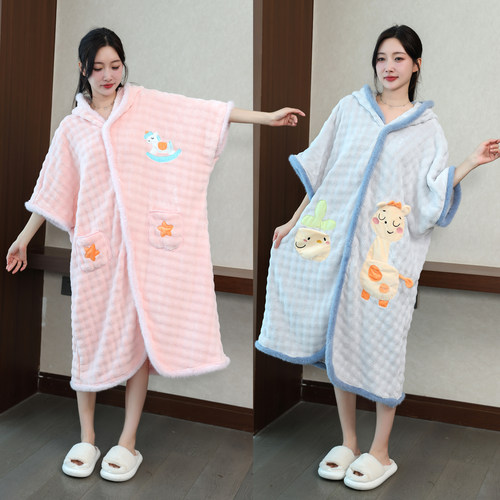 懒人浴巾|外贸大厂|可穿裹全身