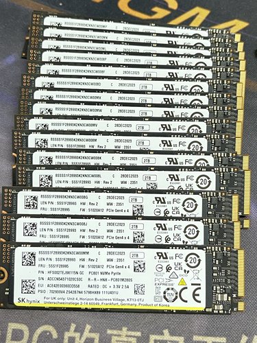 SK海力士 PC801 2T nvme 固态硬盘 pcie4.0×4 2T 4.0 低温高速