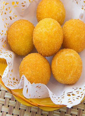 香芋地瓜丸红薯丸子糯米球冷冻半成品油炸小吃店早餐速冻440克*5