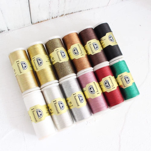 ART380金属线法国 刺绣线梭编线手鞠球线法绣线微钩线钻石线