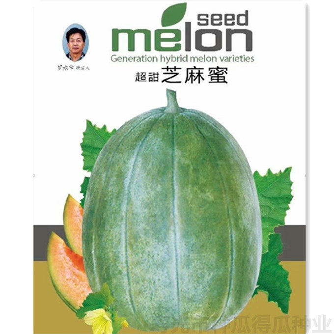 芝麻蜜甜瓜种子绿皮香瓜脆瓜水果种籽春秋四季大田阳台蔬菜种孑苗