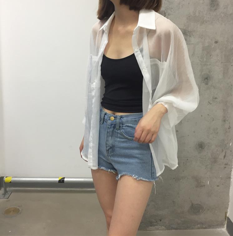 睡衣風襯衫女夏季女裝韓版寬松很仙的雪紡衫防曬衣外套女防曬襯衫在類目 女裝/女士精品, 蕾絲衫/雪紡衫中 - 來自Buy2taobao.com提供專業的淘寶代購服務