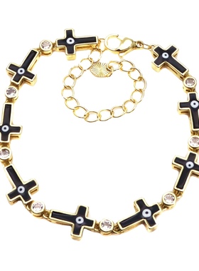 张峻豪同款恶魔之眼手链JAGMOB