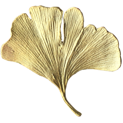 银杏叶复古高档配饰别针固定
