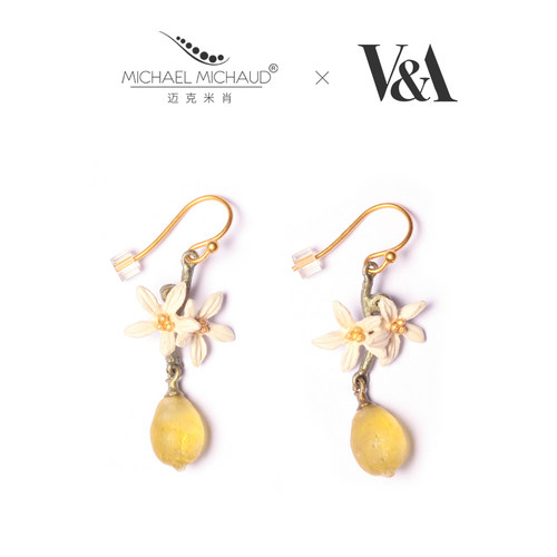 michaelmichaud柠檬超仙耳环