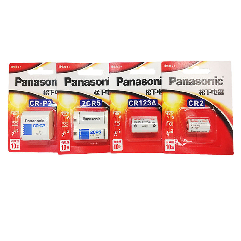 锂电池cr123a/cr2/2cr5电子奥林巴斯u2/u1佳能eos 5胶片相机kiss2