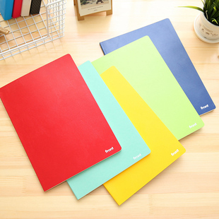 front前通笔记本文具 商务大本子学生软面抄皮面笔记本子B5记事本
