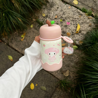 给你粉色美乐蒂保温杯好不好