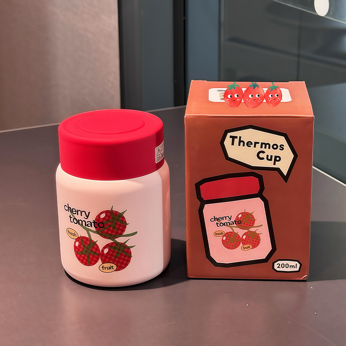 番茄小杯子也太可爱啦！！！