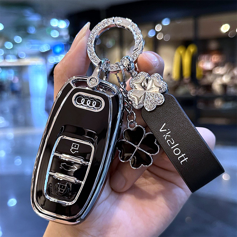 18款奥迪 a4L a6l a8l a5 q5 a7 a3钥匙包车钥匙保护套扣壳女高档,汽车用品/电子/清洗/改装,车用钥匙包,淘宝优惠券,粉丝福利购,淘宝优惠卷