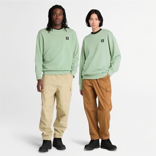 Timberland添柏岚春季新款户外男女运动休闲圆领套头衫卫衣 A69JF