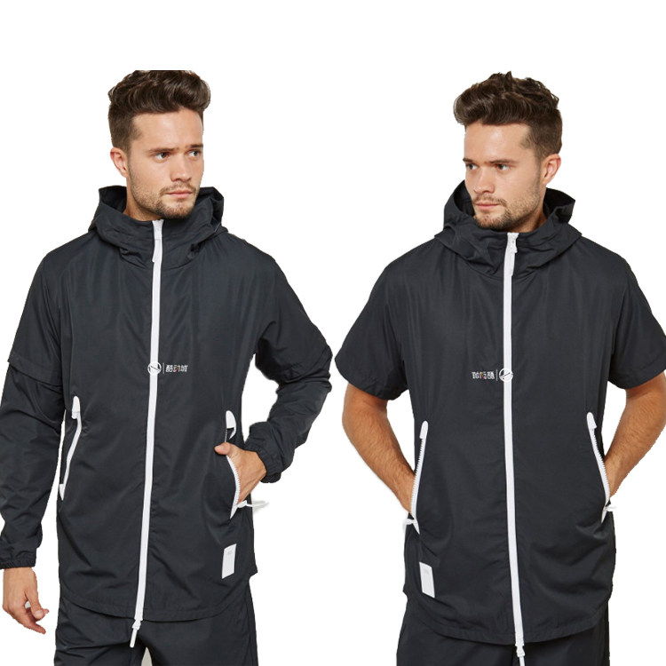 男子防风亚瑟士休闲夹克