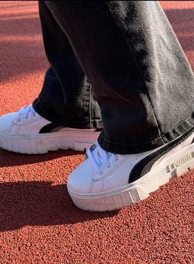 PUMA/彪马 MAYZE TRIPLEX 女子软质厚底复古休闲板鞋 384871