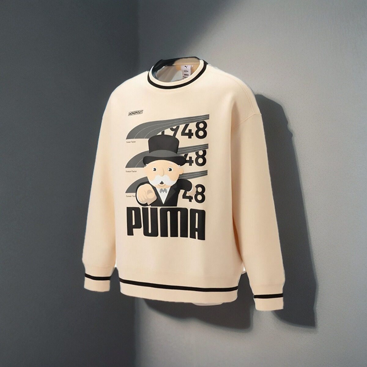 PUMA彪马 男子潮流运动休闲针织圆领套头衫 539898