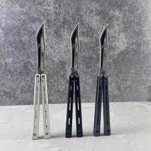 班输造物8803千机蝴蝶刀折叠甩手花式新手入门练习玩具安全未开刃