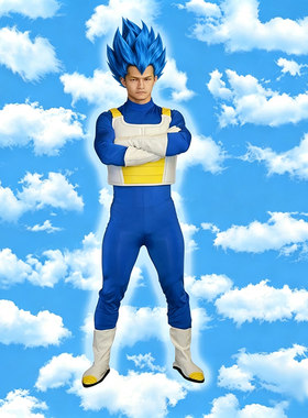 动漫七龙珠贝吉塔马甲Cosplay男
