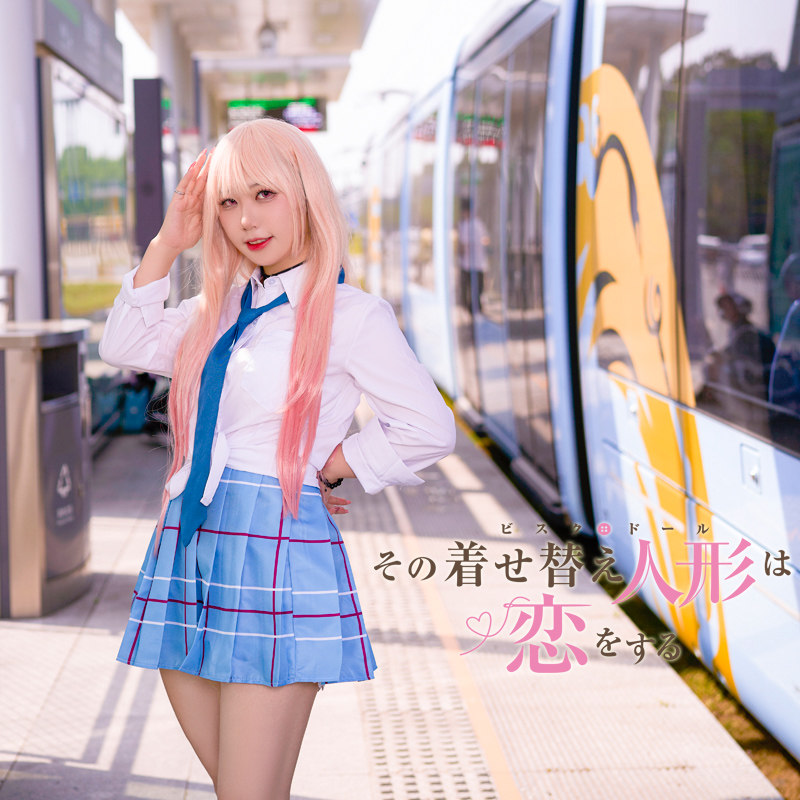 更衣人坠入爱河喜多川海梦JK服动漫Cosplay女装现货/假发包邮