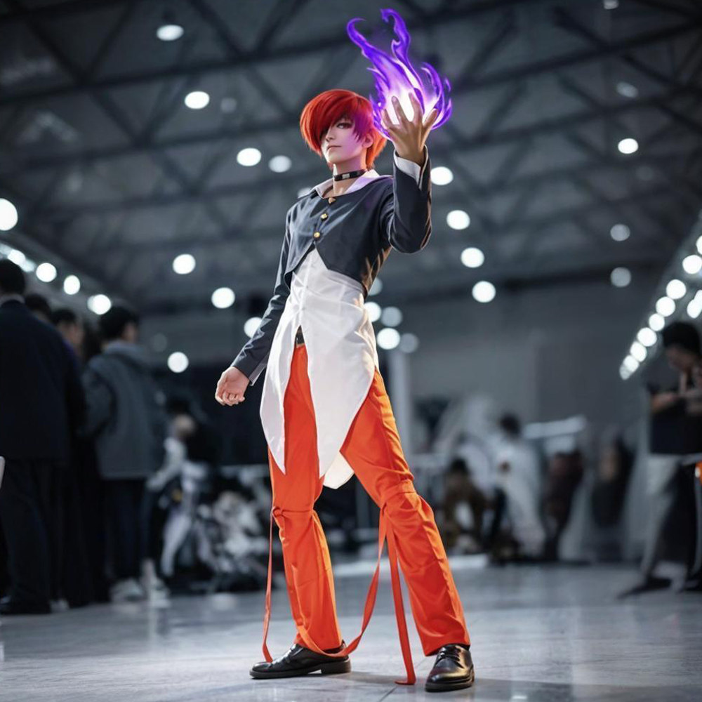 拳皇KOF八神庵同款Cosplay现货图片