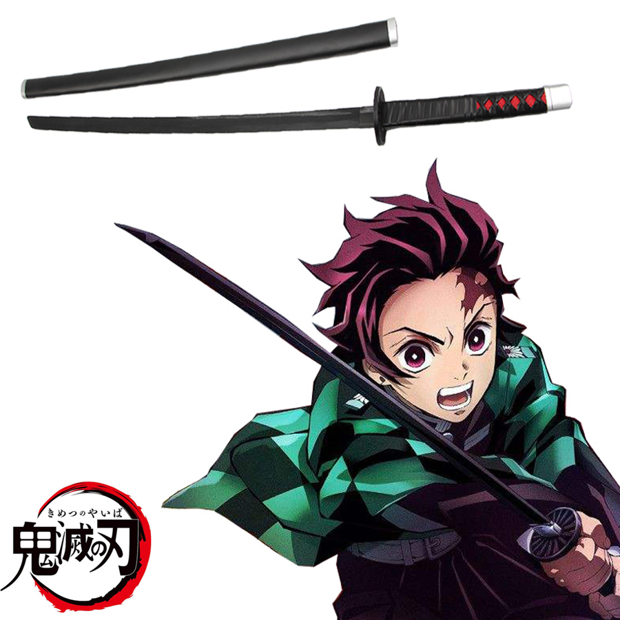 鬼灭之刃灶门 炭治郎鬼杀队日轮刀木刀动漫cosplay武器现货